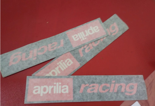Adesivo scritta aprilia racing - adesivo,